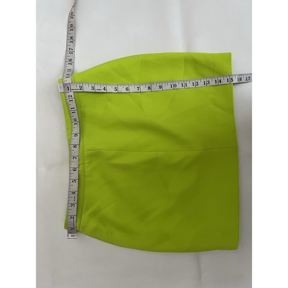 Meshki Luella Neon Green Women's Skirt Suit Cropped Blazer Small Casual Party - Picture 12 of 16